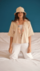 O1 Reversible Shirt White color