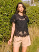 Isabell Cut-Work Blouse - Style Island - Image 1