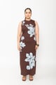 Matilda Dress Brown color