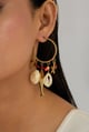 Sova Earrings Gold color