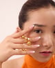 Cassia Gemstone Ring Gold color