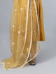 Tash Dupatta Mustard color