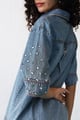 Lilah Top Medium Blue color
