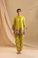 Aarani Embroidered Co-Ord Set Yellow color