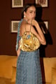 Dew Handheld Bag Gold color