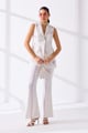 Unicorn Pant Suit White color