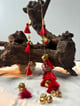 Laal Thumka Parandi Red/Gold color