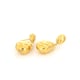 Pebble Earrings Gold color