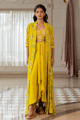 Halima Jacket Set Yellow color
