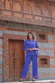 Purple Co-Ord Set Purple color