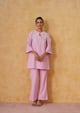 Ziya Co-Ord Set (Baby Pink) Baby Pink color
