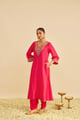 Zaliyah - Long Chauga and Salwar Pink color
