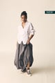 Shanghai Skirt Dark Grey color