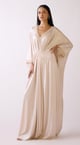 The Twilight Gala Kaftan Gold color