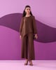 Alexa Coord Set Dark Brown color