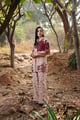 Winter Twilight Kurta Nude Pink color