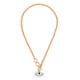 Evil Eye Toggle Neck Chain - Gold Gold color