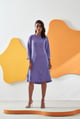 Lyn Dress Purple color