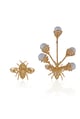 Buttercup Earrings Silver color