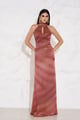 Jules Sunrise Maxi Brown color