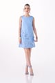 Savanna Dress Ice Blue color