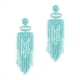 Jody Earring Hot pink color