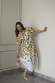 Sunflower Shirt Dress White color