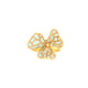 Tiny Fiore Ring - Powder Blue Blue color