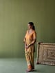 Kesari Tissue Kurta & Pants Set Orange color