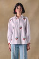 Citrus Blanc Embroidered Shirt White color