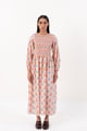 Jharokha Dress Light Peach color