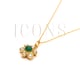 Aurica Pendant Green/Gold color