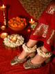 Devaki (Mule Heel) Gold color