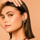 Danira Earrings Grey color