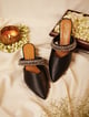 Akali Black (Mule Heel) Black color