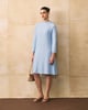 Sky Blue Cors Dress Sky Blue color