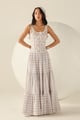 Lily Dress White/Pink/Blue color