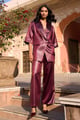 Cherry Straight Pant Cherry color
