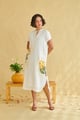 Ines Ivory Straight Dress