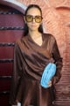 Magnolia Top Brown color