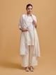 Cotton Dupatta Off White color