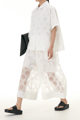 Bubble Pop Coord Set White color