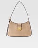 Verdi Shoulder Bag Taupe Croc color
