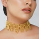 Eternal Enigma Choker Necklace Gold color