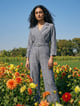 Graphite Jumpsuit Grey color