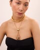 Houston Three-Way Necklace Gold color