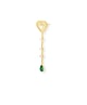 Sweet Serenade Earrings Emerald Green color