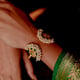 Mor Bangles Green/Gold color