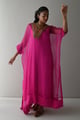 Waahida Kaftan Hot Pink Hot Pink color