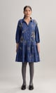 Babylon Dress Blue color